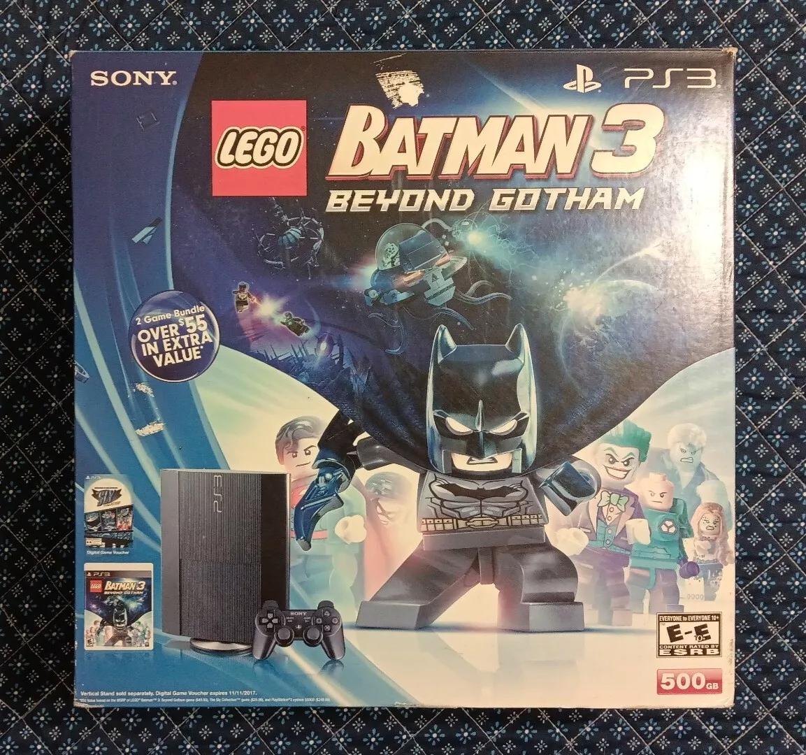 PlayStation 3 500GB Super Slim System Lego Batman 3 Bundle