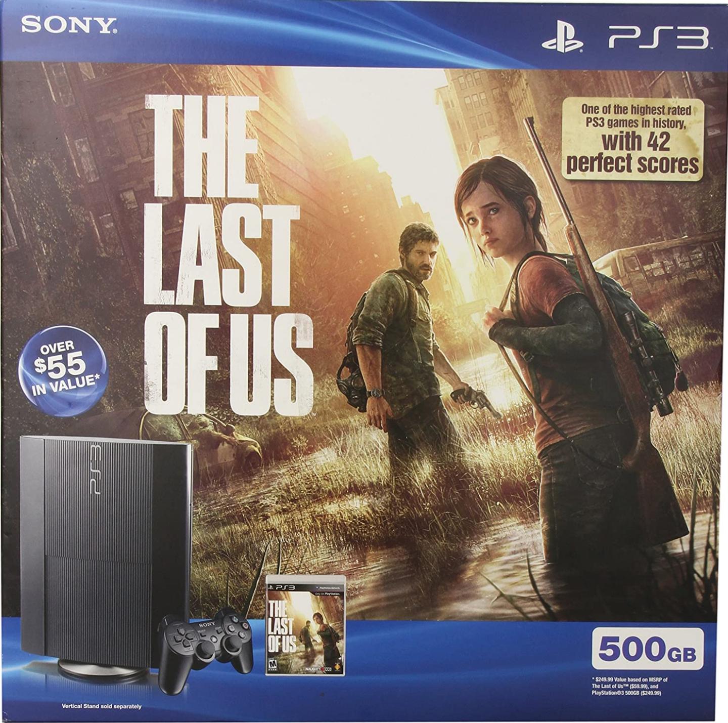 PlayStation 3 500GB Super Slim System [The Last Of Us Bundle]