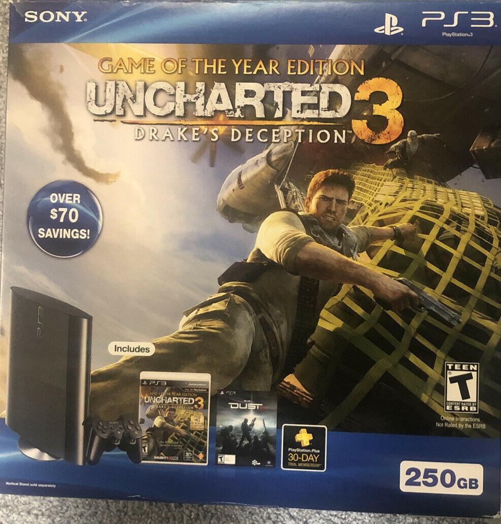 PlayStation 3 Super Slim [Uncharted 3: Game of the Year Bundle]