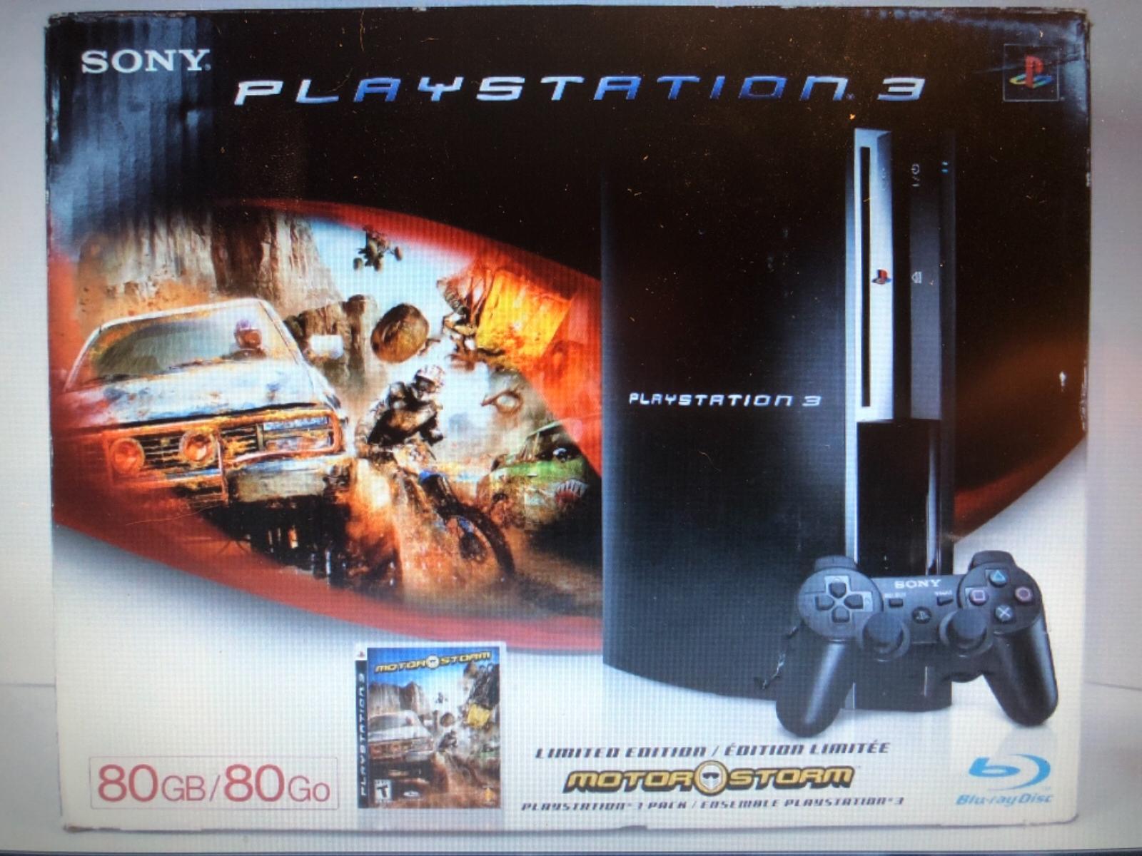 PlayStation 3 System 80GB MotorStorm Bundle