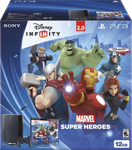 Playstation 3 12GB Console [Disney Infinity: Marvel Super Heroes 2.0 Bundle]