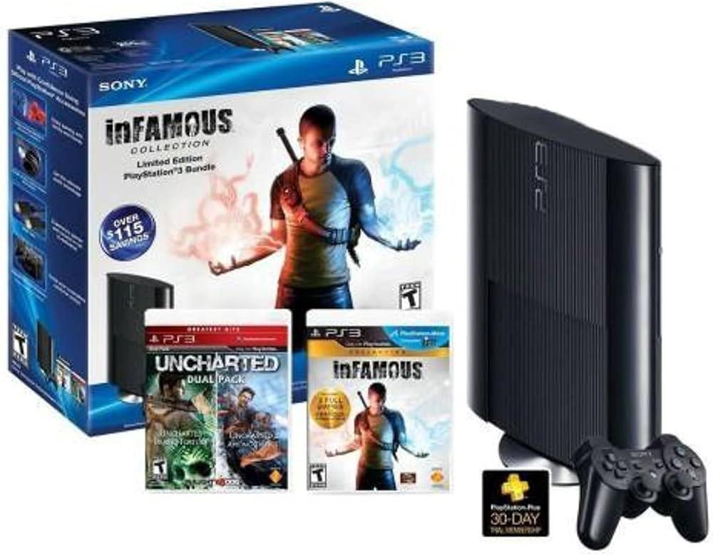 Playstation 3 Slim 250GB [Infamous Collection Bundle]