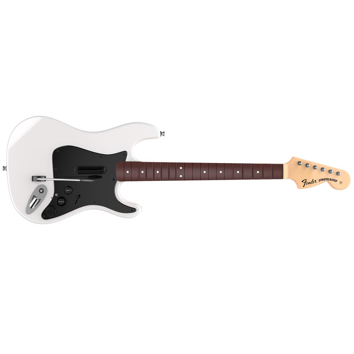 Rock Band 4 Wireless Fender Stratocaster Guitar Controller [White]
