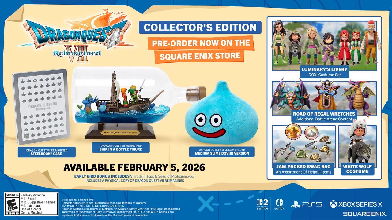 Dragon Quest VII: Reimagined [Collector's Edition]