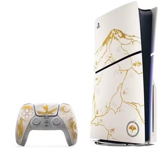 PlayStation 5 Slim Console - Ghost Of Yotei Gold Limited Edition