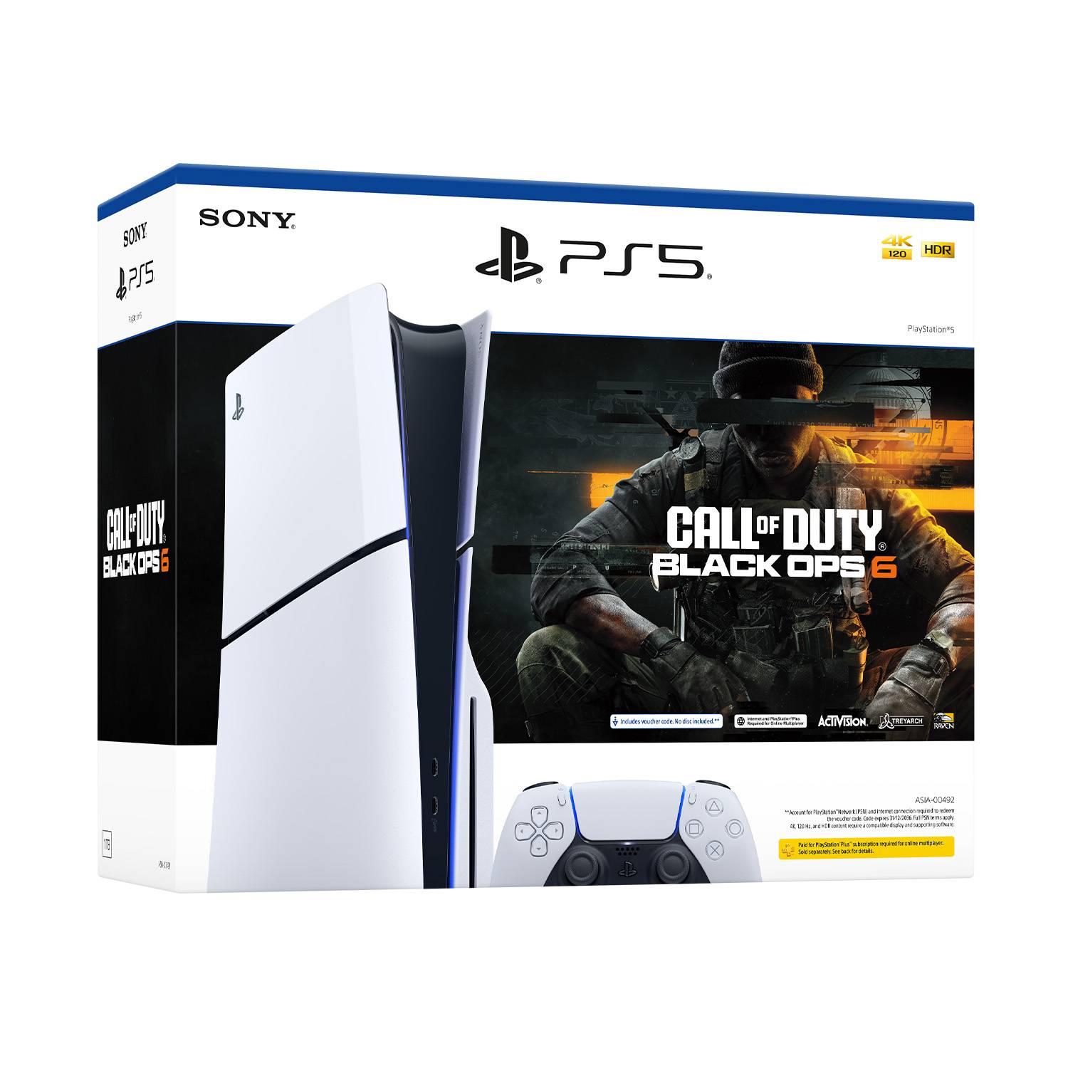 PlayStation 5 Slim Console Disc Version [Call Of Duty Black Ops 6 Bundle]