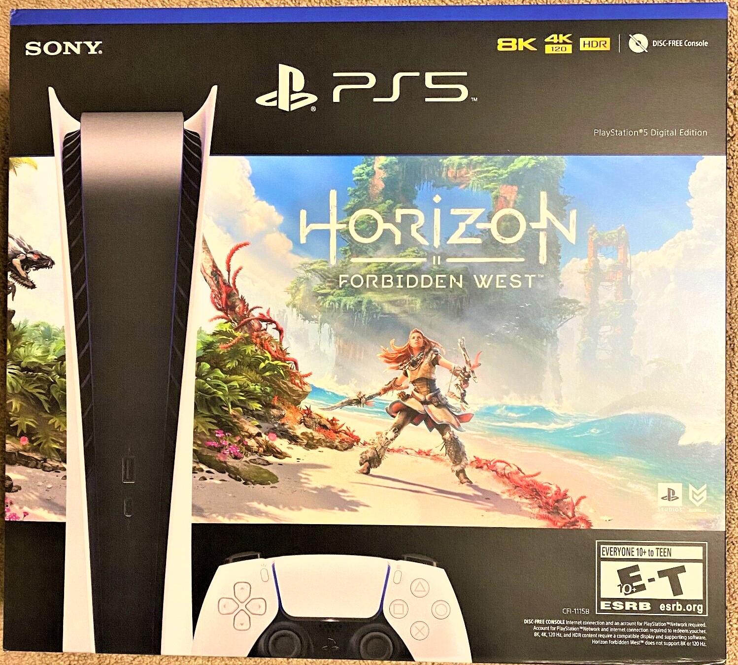 Playstation 5 Horizon Forbidden West Console Bundle [Digital Version]