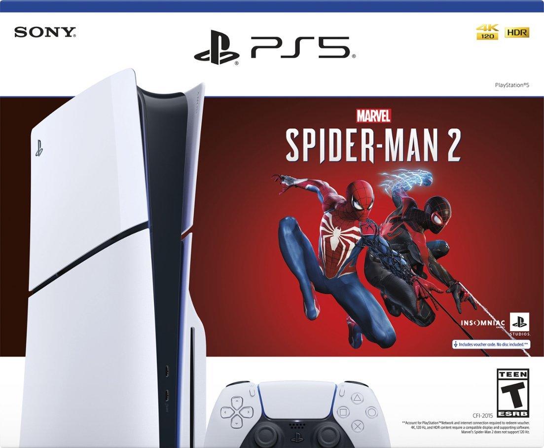 Playstation 5 Slim Disc Edition [Marvel Spiderman 2 Bundle]