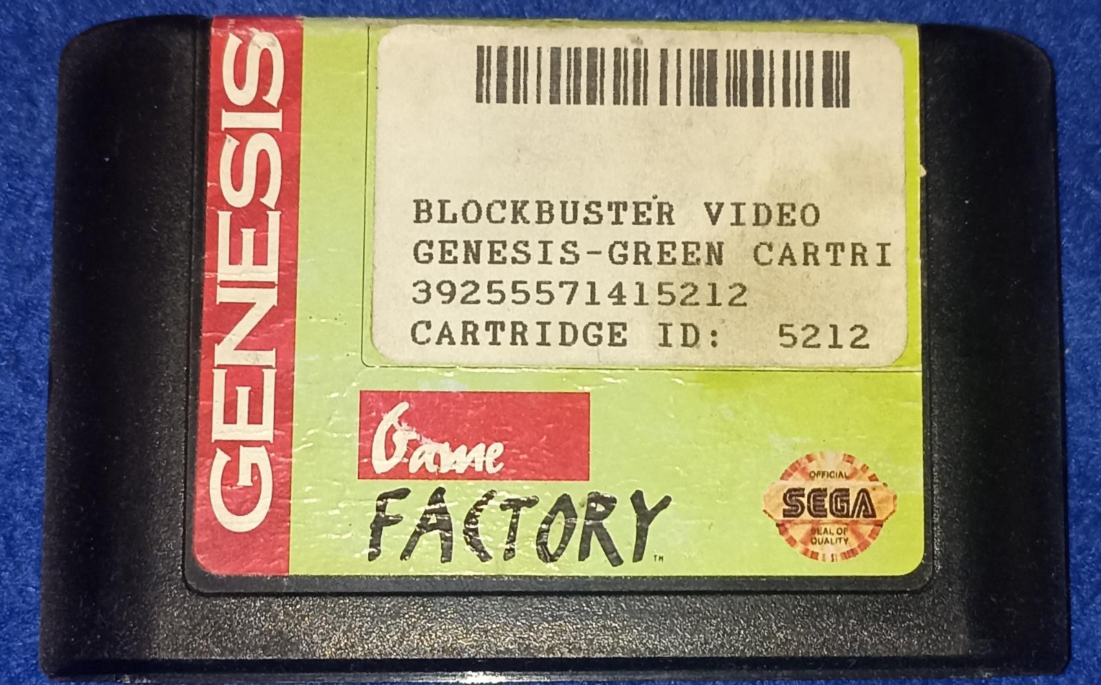Blockbuster Game Factory Green