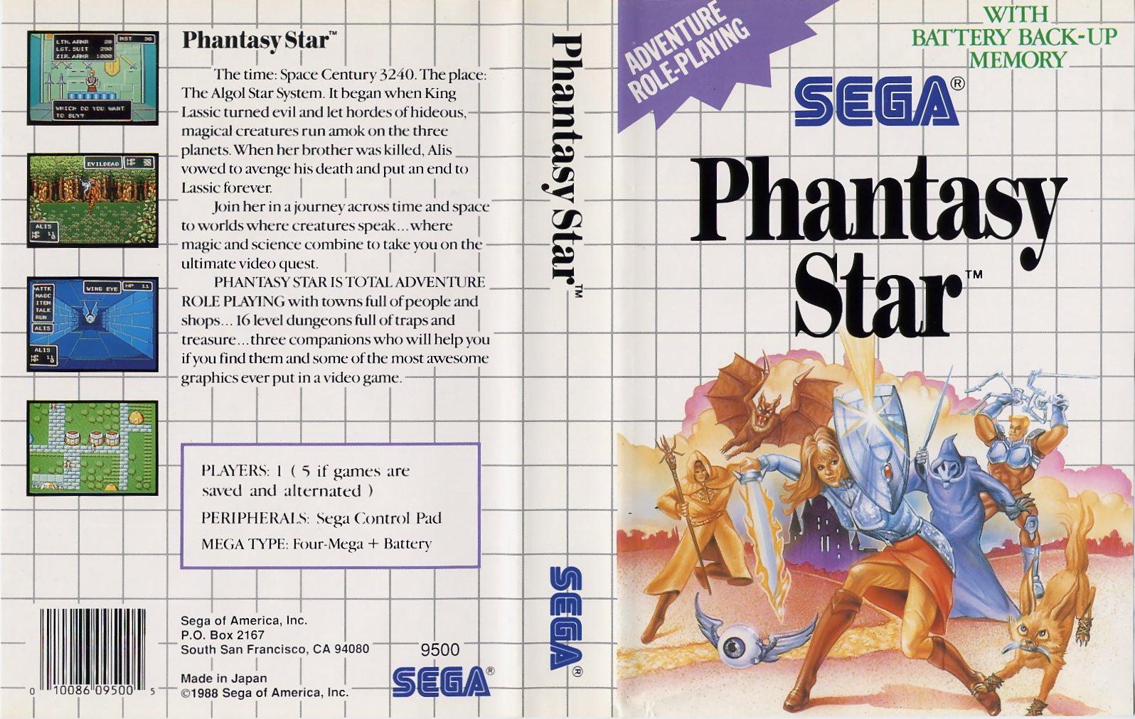 Phantasy Star [Re-release]