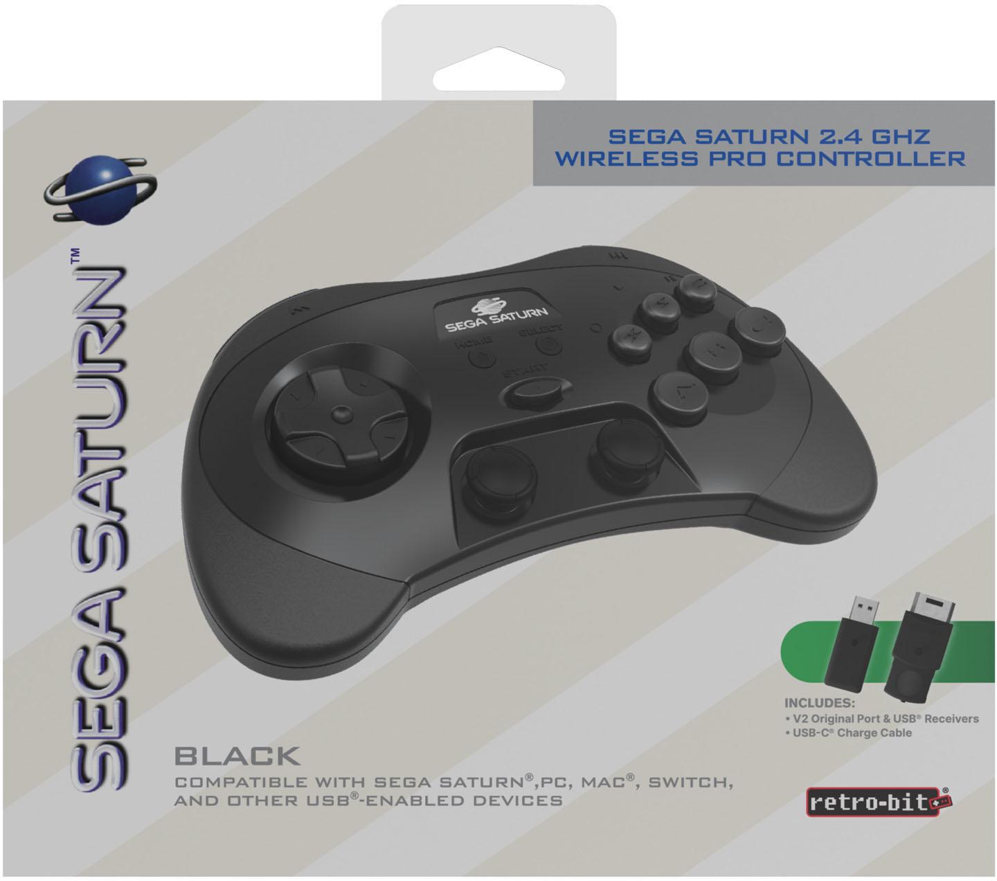 Retro-Bit Wireless Pro Controller [Black]