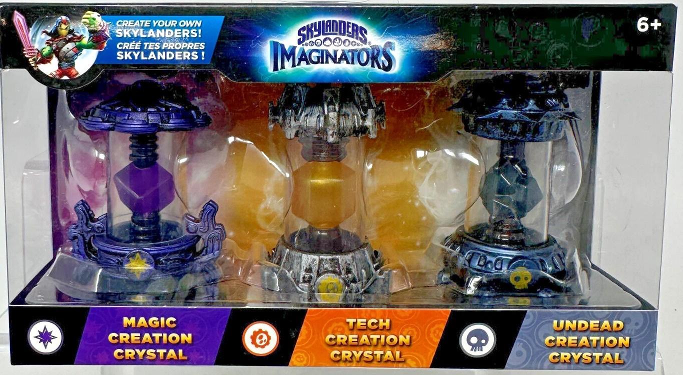 Skylanders Imaginators Creation Crystal Triple Pack [Magic, Tech, Undead]