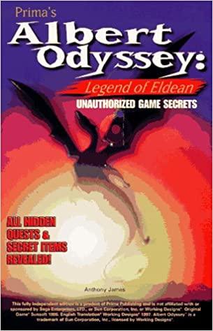 Albert Odyssey Unauthorized Game Secrets