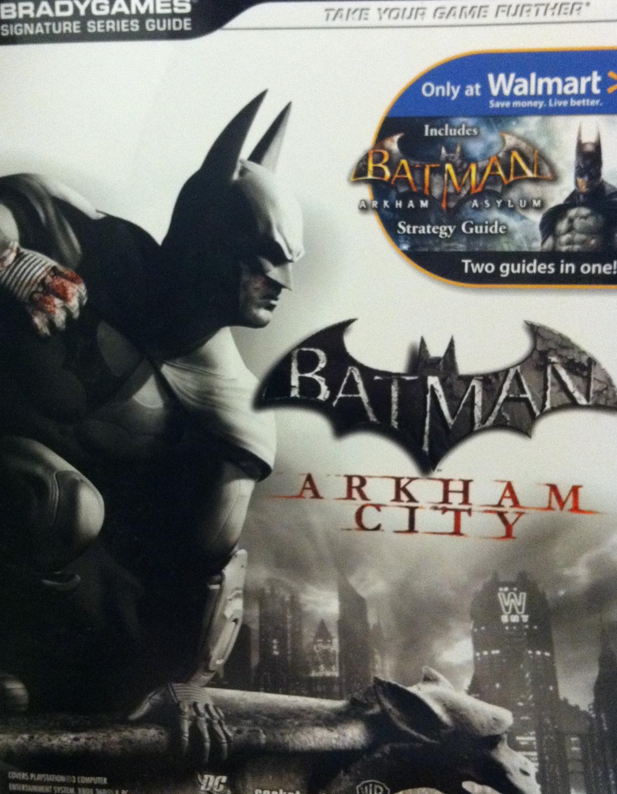 Batman Arkham City & Asylum [BradyGames Walmart]