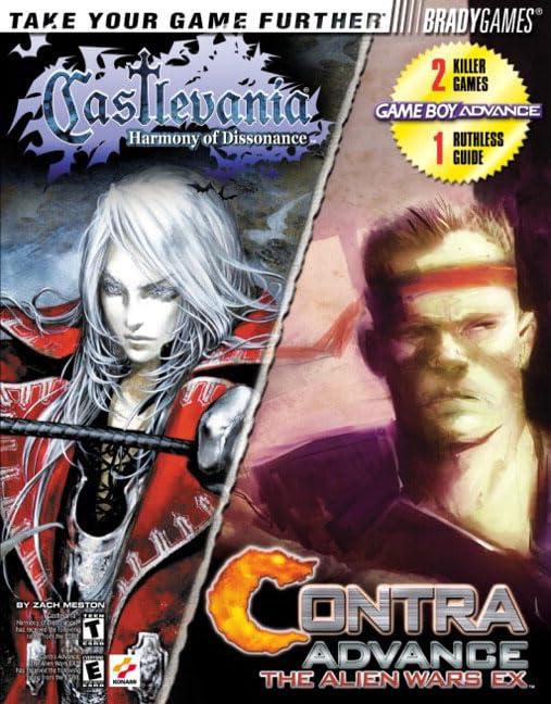 Castlevania: Harmony of Dissonance / Contra Advance: The Alien Wars EX [BradyGames]
