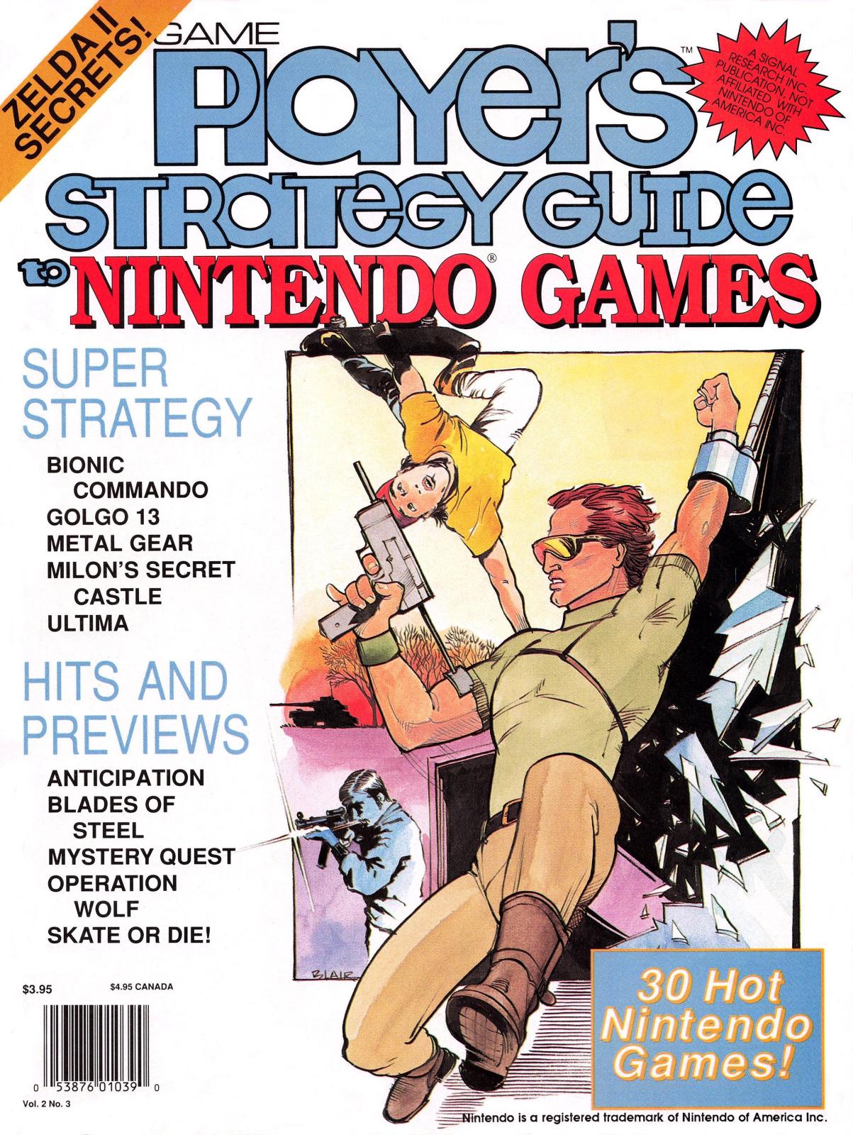 Game Player's Strategy Guide To Nintendo Games [Vol 2, No 3]