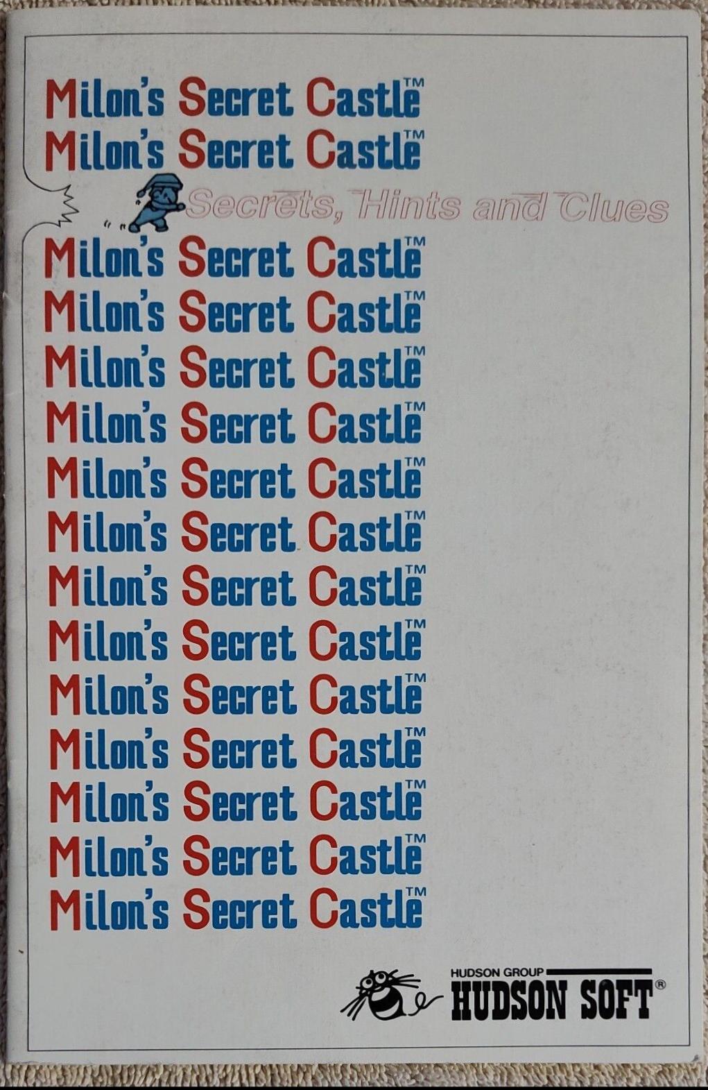 Milon's Secret Castle [Hudson Soft]