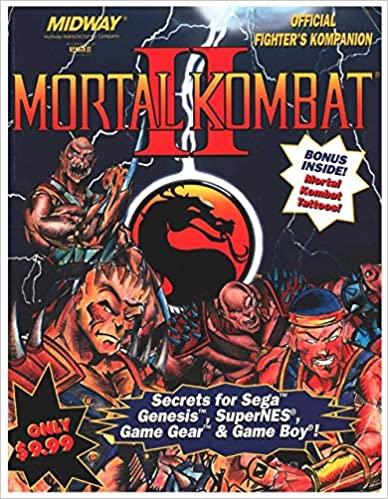 Mortal Kombat II Official Fighter's Kompanion
