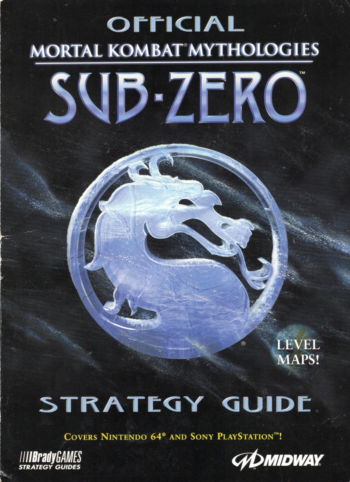 Mortal Kombat Mythologies: Sub-Zero [BradyGames]