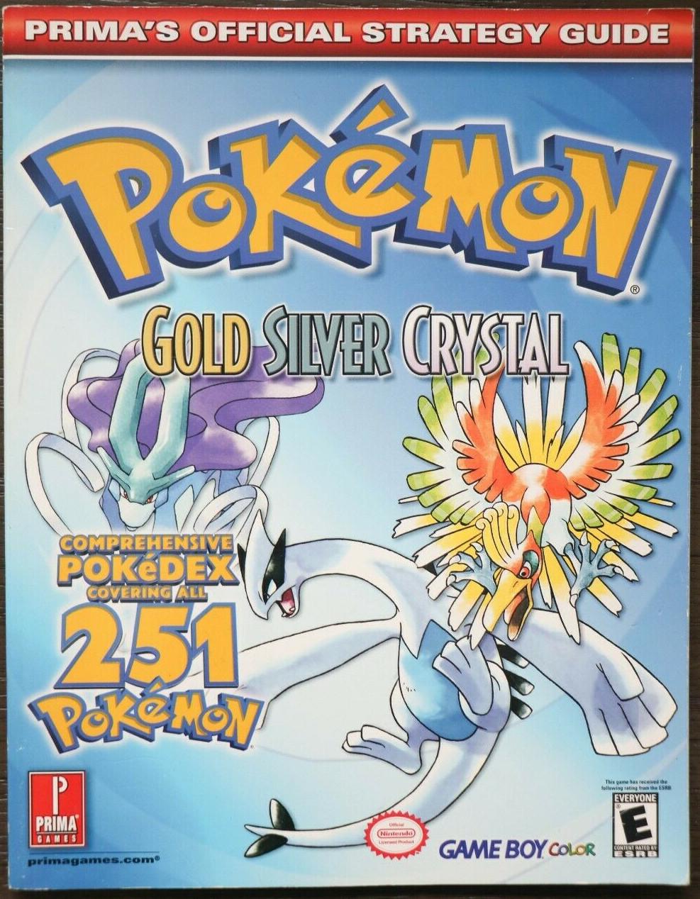 Pokemon Gold Silver Crystal [Prima]