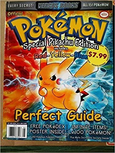Pokemon Special Pikachu Edition Perfect Guide