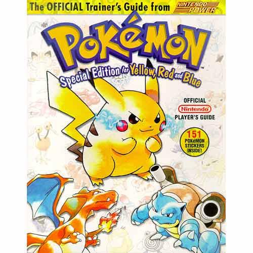 Pokemon Yellow, Red, Blue Trainer's Guide