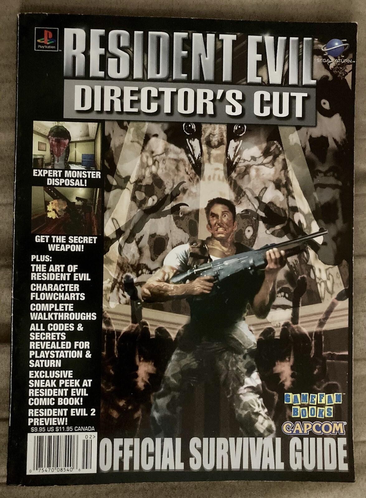 Resident Evil Director's Cut Official Survival Guide
