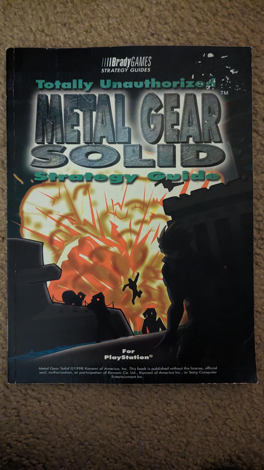 Totally Unauthorized Metal Gear Solid Strategy Guide