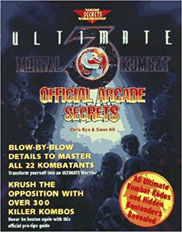 Ultimate Mortal Kombat 3 Official Arcade Secrets [Prima]