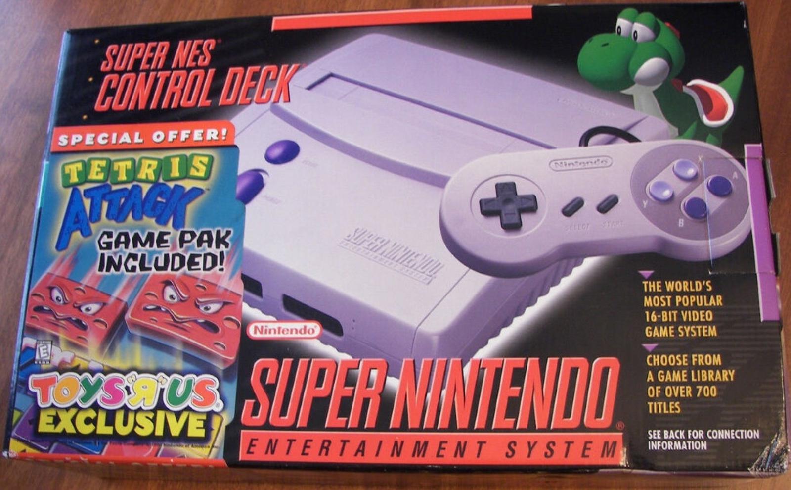 Super Nintendo System Jr. [Toys 'R Us Tetris Attack Bundle]