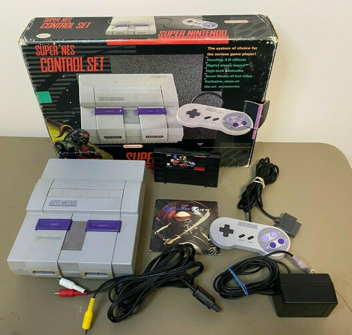 Super Nintendo System [Control Set Killer Instinct]