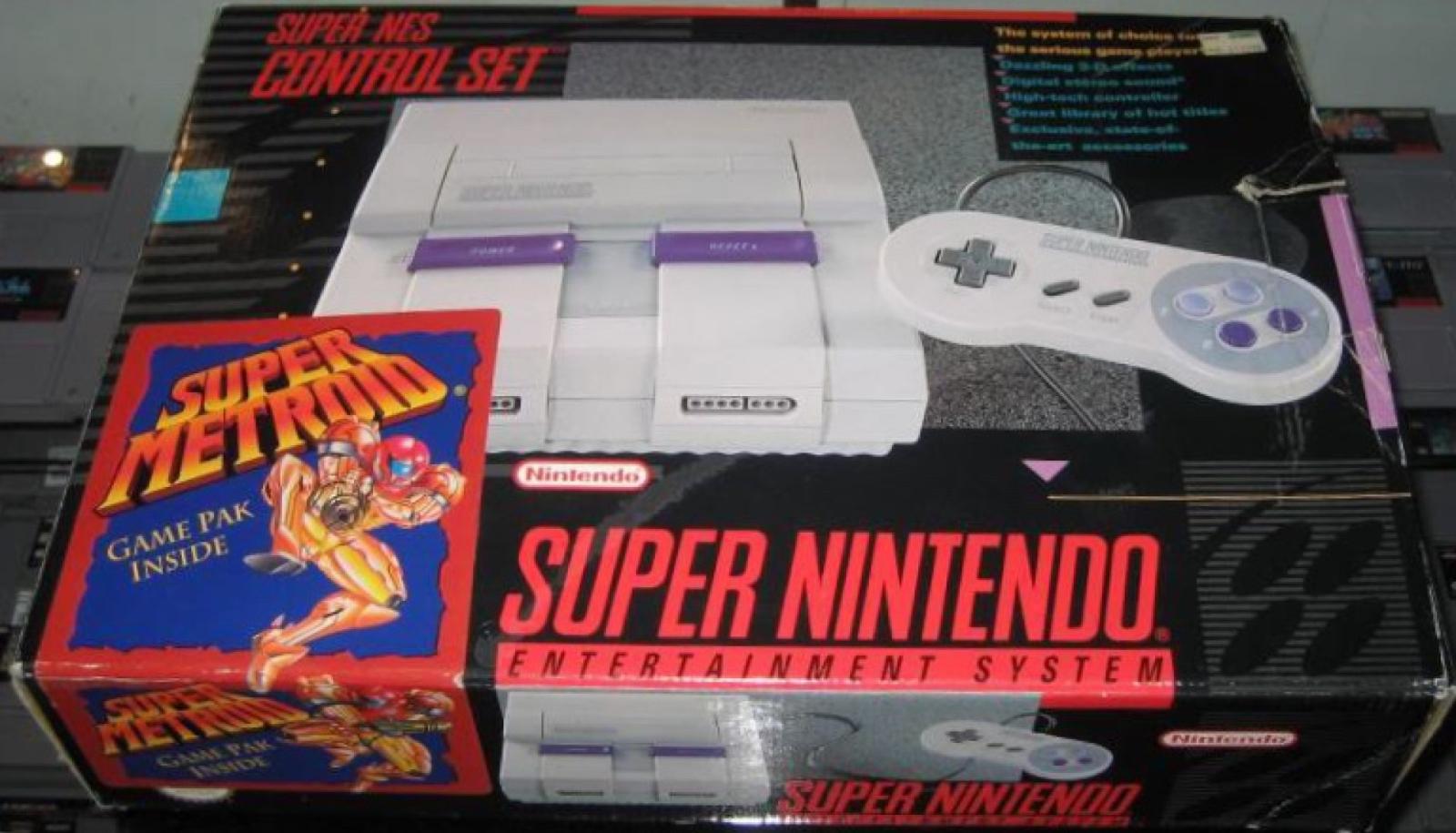 Super Nintendo System [Control Set Super Metroid]