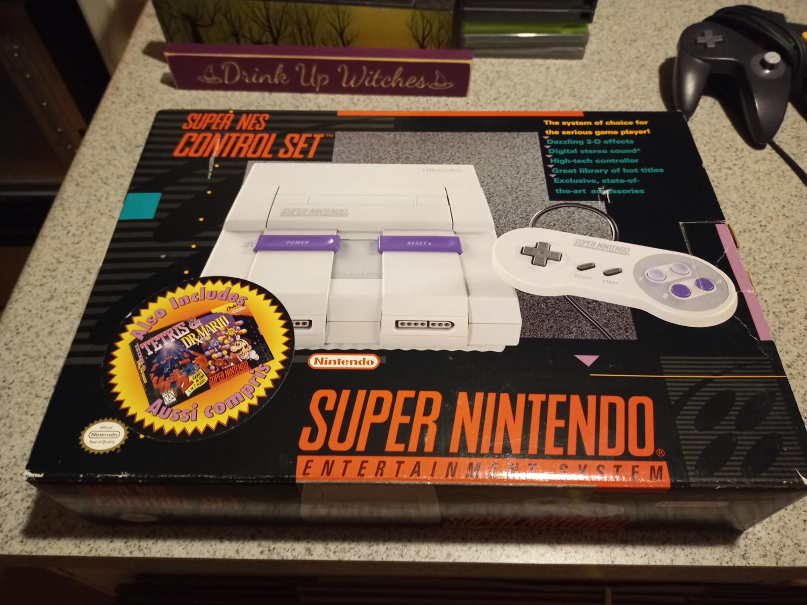 Super Nintendo System [Tetris/Dr. Mario]