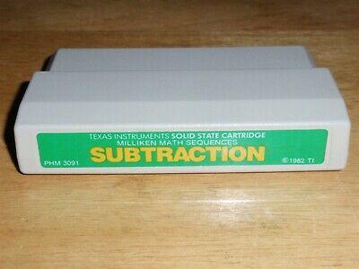 Subtraction