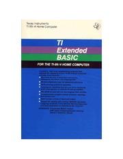TI Extended Basic