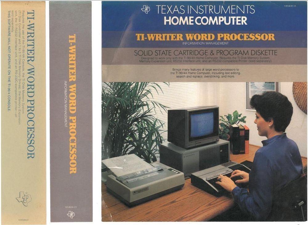TI-Writer & Word Processor