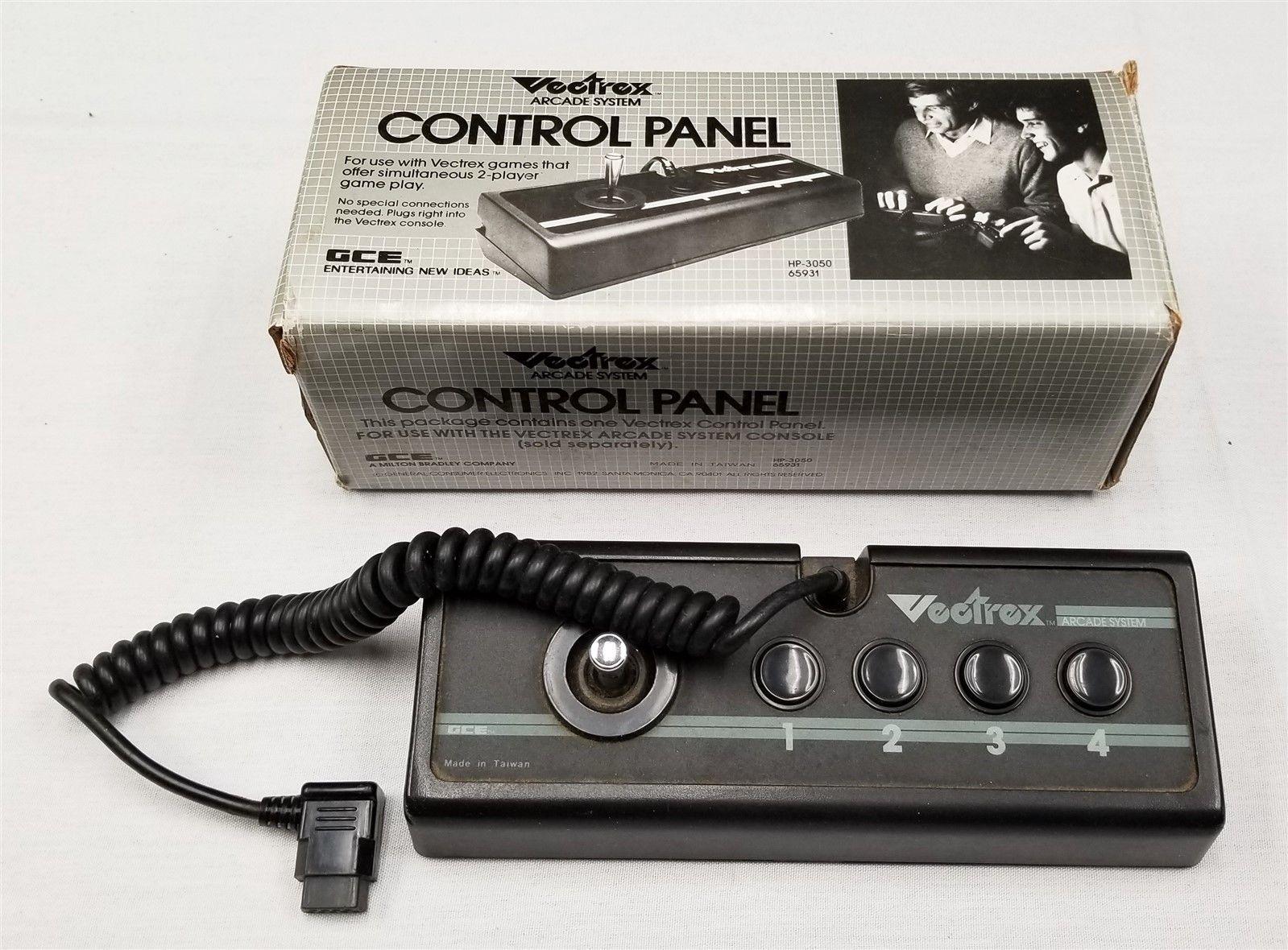Vectrex Control Panel