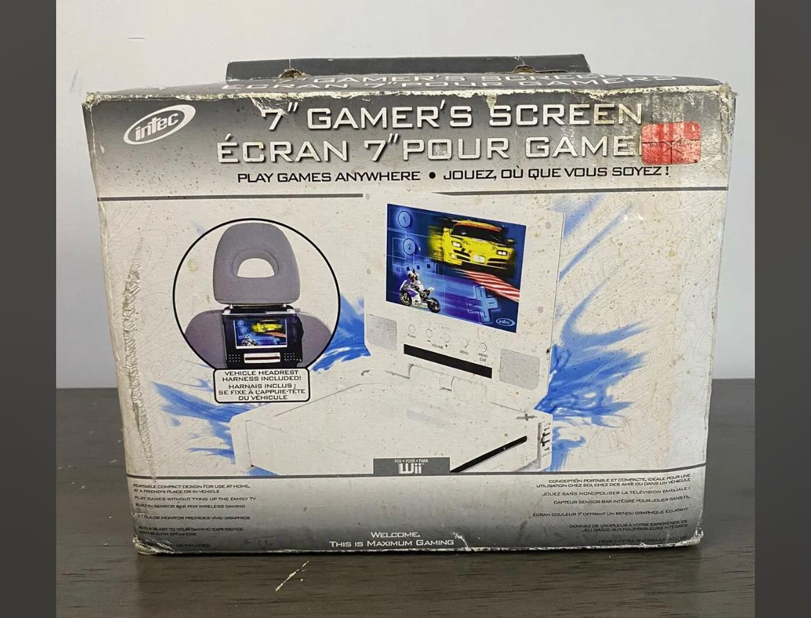 Intec 7” Wii Color Game Screen