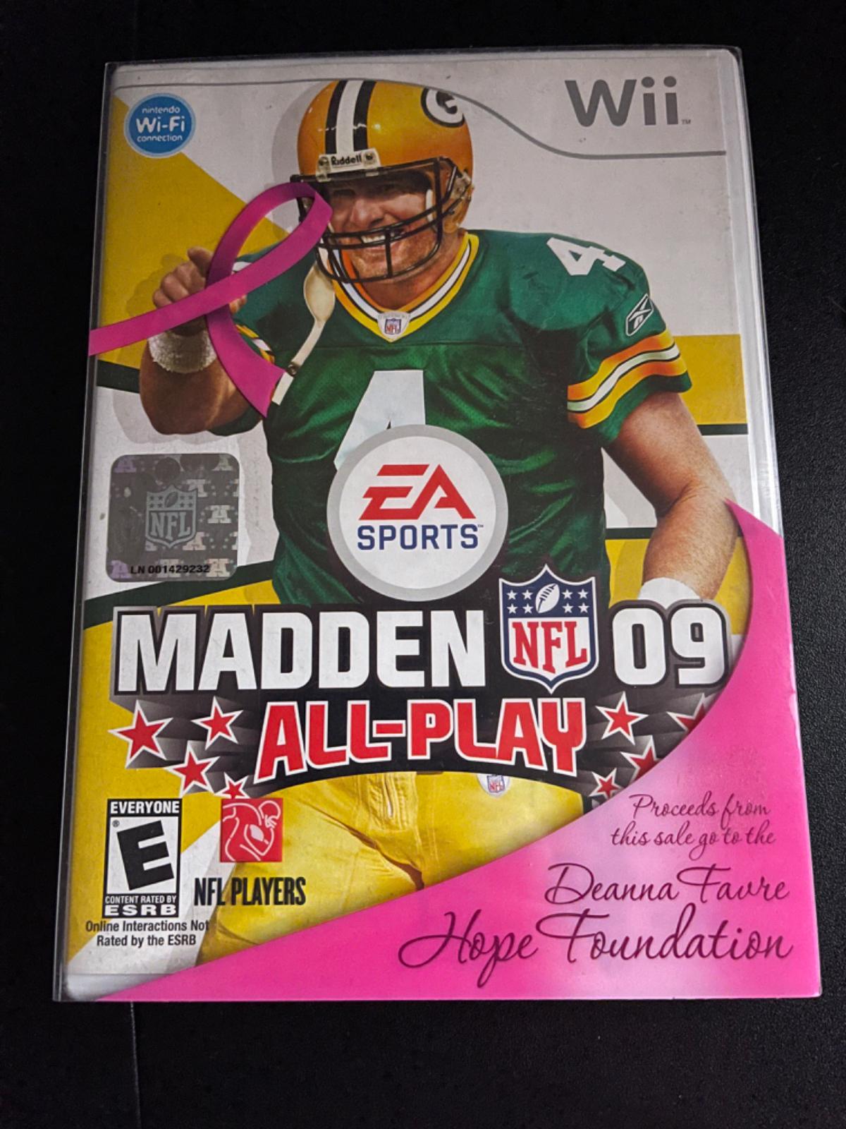 Madden 2009 All-Play [Breast Cancer Slipcover]