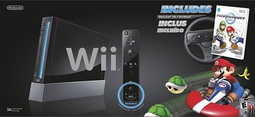 Nintendo Wii Console [Mario Kart Bundle]