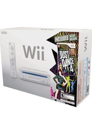 Nintendo Wii Just Dance 4 Bundle