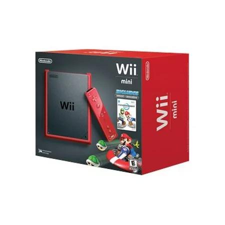 Nintendo Wii Mini System [Mario Kart Bundle]