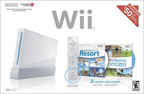 Nintendo Wii Sport Resort Pack Console White