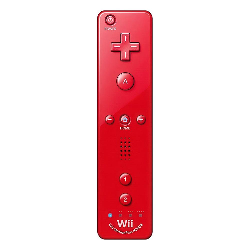 Red Wii Remote Plus
