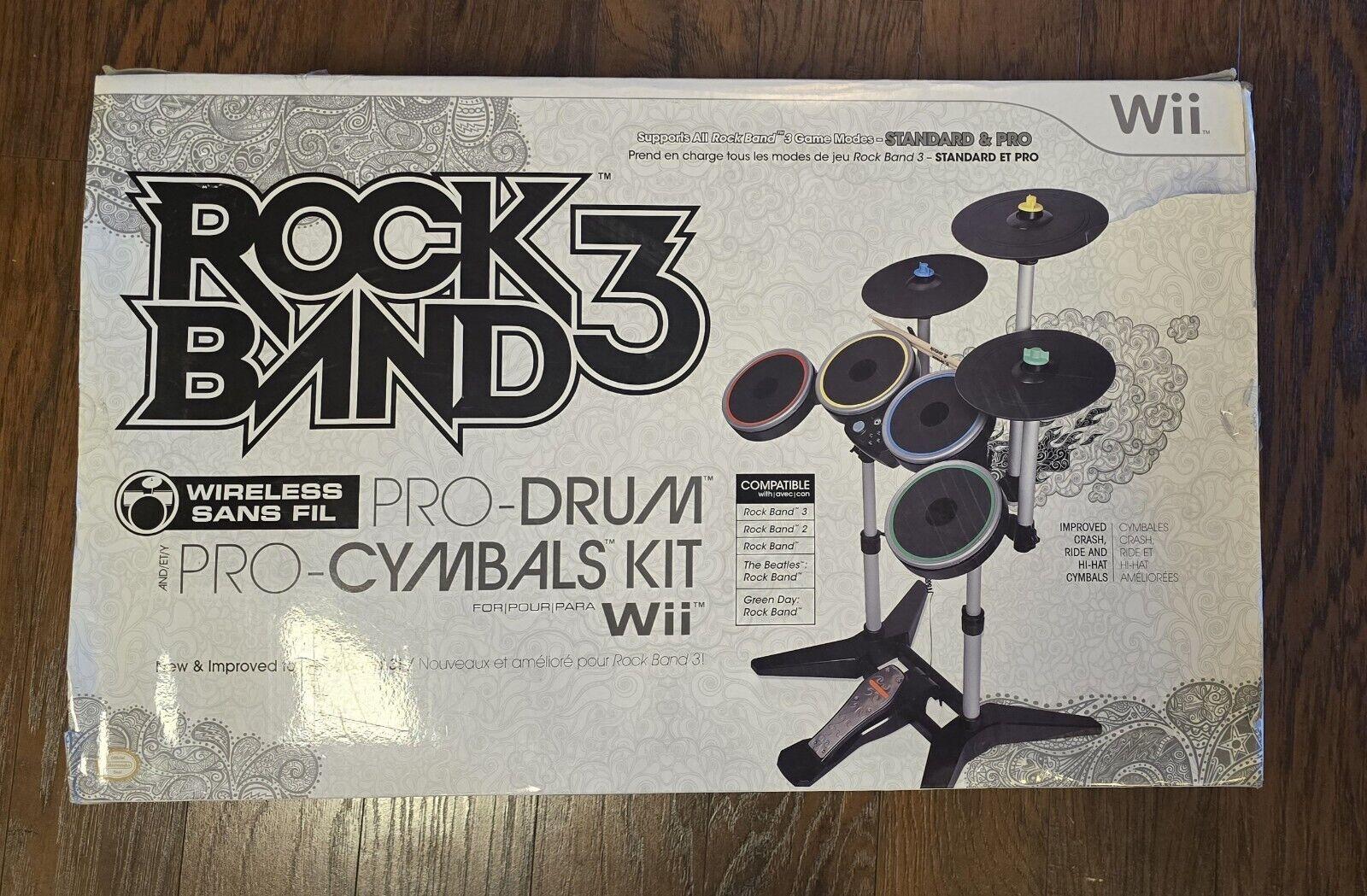 Rock Band 3 Wireless Pro-Drum And Pro-Cymbals Kit