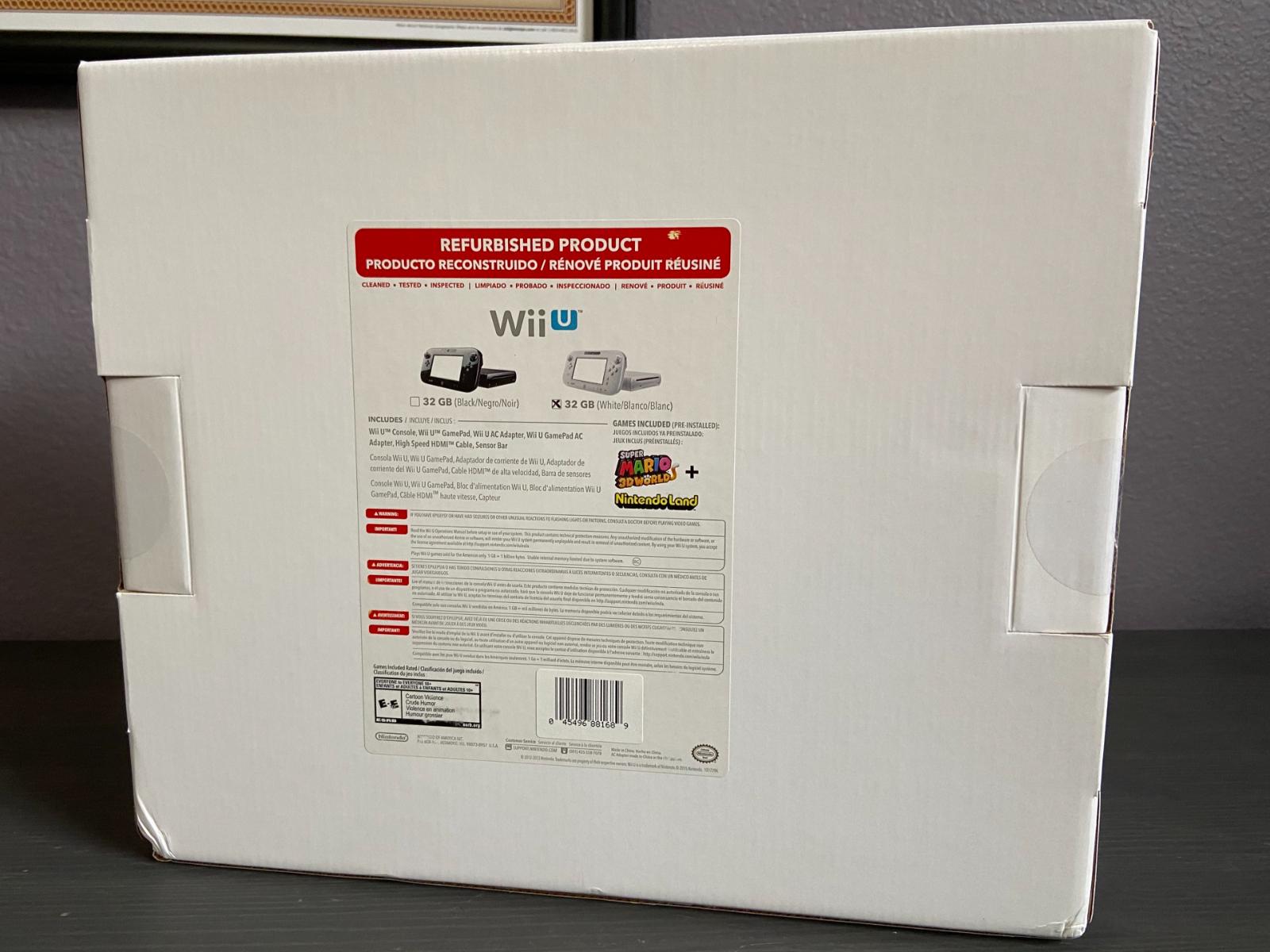 Wii U Console White 32GB