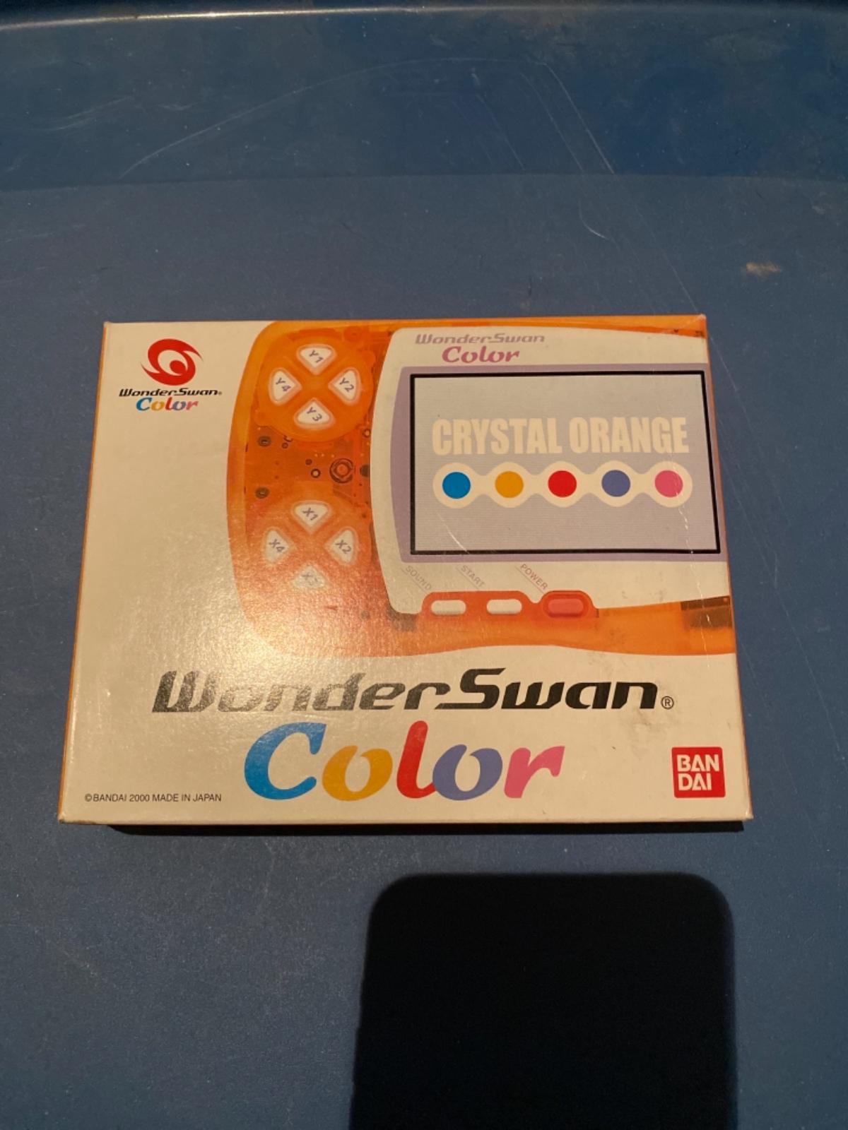 WonderSwan Color Crystal Orange