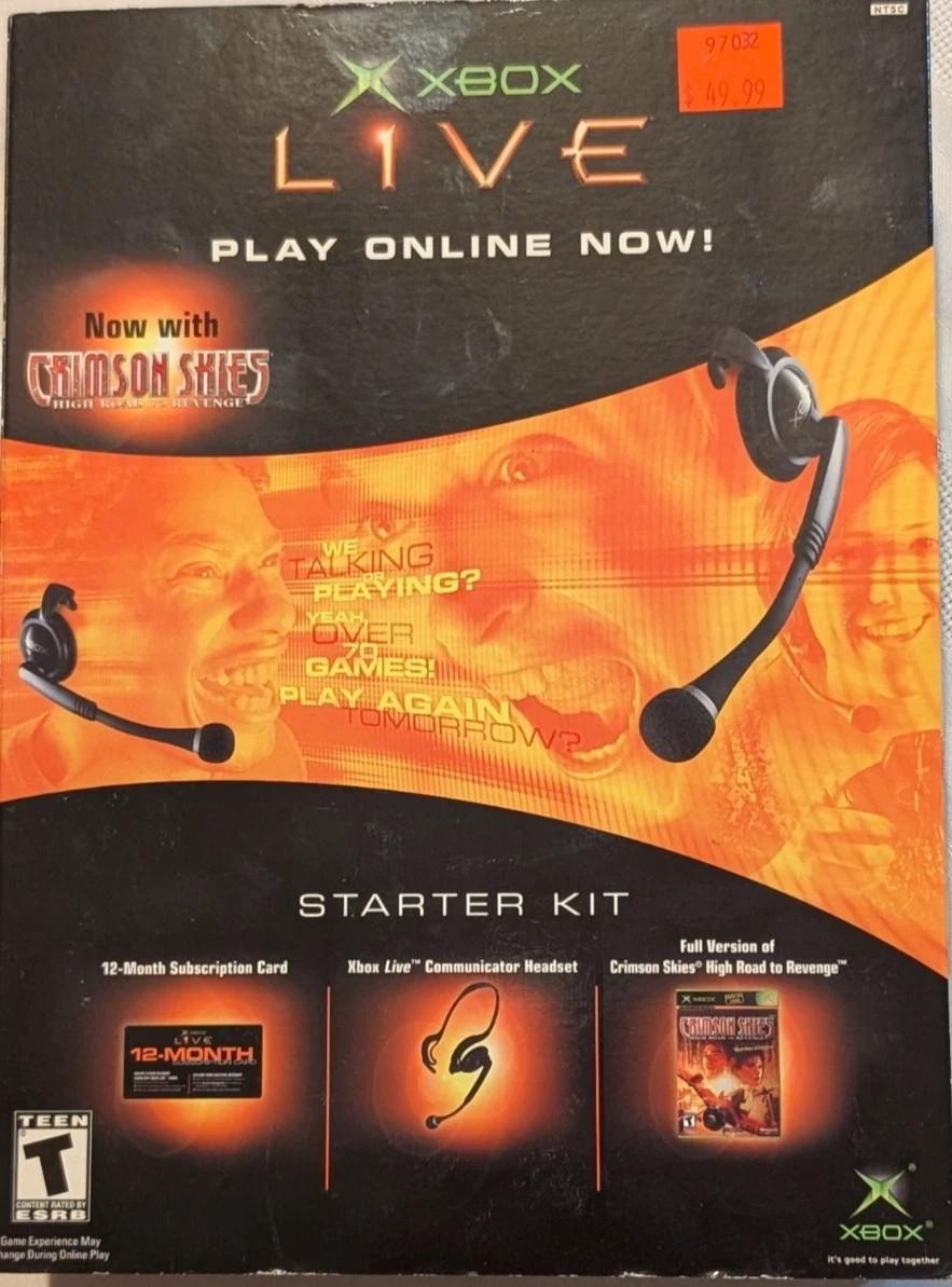 Xbox Live: Starter Kit [Crimson Skies: High Road To Revenge]
