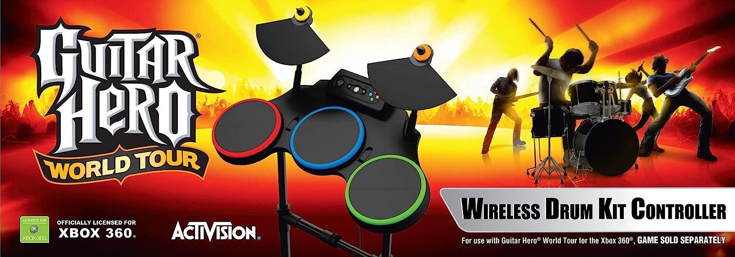 Guitar Hero World Tour Wireless Drum Kit Controller