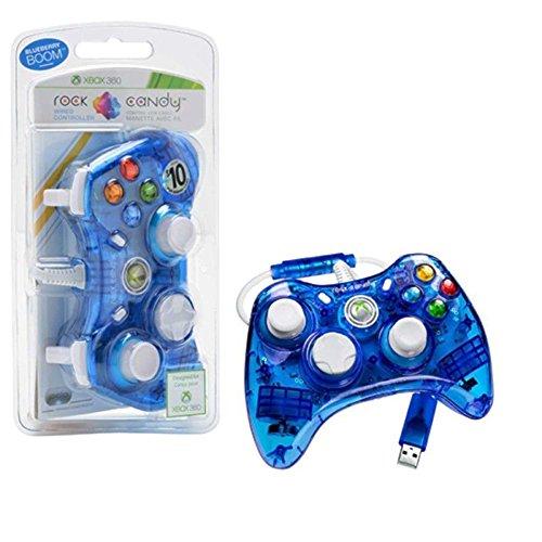 Rock Candy Wired Xbox 360 Controller [Blueberry Boom Blue]